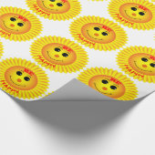 Seien Sie glücklich Geschenkpapier (Ecke)