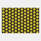 Seien Sie glücklich Grinsen Gesicht Funny jede Hin Geschenkpapier Set (Vorderseite 2)