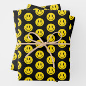 Seien Sie glücklich Grinsen Gesicht Funny jede Hin Geschenkpapier Set (Beispiel)