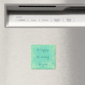 Seien Sie glücklich, inspirierendes Magnet (In Situ (Geschirrspüler))