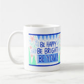 Seien Sie glücklich Kaffeetasse (Links)