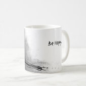 Seien Sie glücklich Kaffeetasse (VorderseiteRechts)