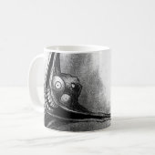 Seien Sie glücklich Kaffeetasse (Vorderseite Links)