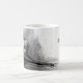 Seien Sie glücklich Kaffeetasse (Mittel)