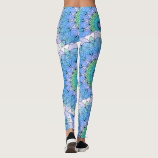 Seien Sie glücklich Leggings (Rückseite)