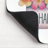 Seien Sie glücklich Mousepad (Ecke)