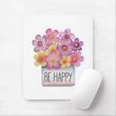 Seien Sie glücklich Mousepad (Mit Mouse)