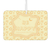 Seien Sie glücklich, Niedliche Stars Pattern Air F Autolufterfrischer (Vorderseite)