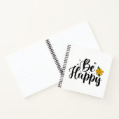 Seien Sie glücklich Notizblock (Innenseite)