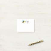 Seien Sie glücklich Post-it Klebezettel (Auf Schreibtisch)