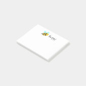 Seien Sie glücklich Post-it Klebezettel (angewinkelt)