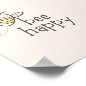 Seien Sie glücklich Poster (Ecke)