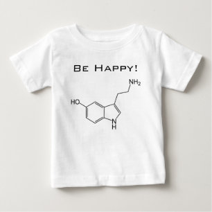 Seien Sie glücklich! Serotonin-Säuglings-T - Shi Baby T-shirt