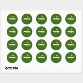 Seien Sie glücklich Sticker (Blatt)