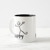 SEIEN SIE GLÜCKLICH TASSE (Vorderseite Links)