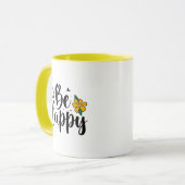 Seien Sie glücklich Tasse (Vorderseite Links)