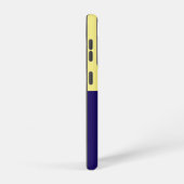 Seien Sie glücklich telefonisch (Butter Yellow & N Samsung Galaxy Hülle (Rechte Seite)