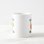 Seien Sie glücklich Vegan Kaffeetasse (Mittel)