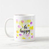 Seien Sie glückliche 2 Kaffeetasse (Links)