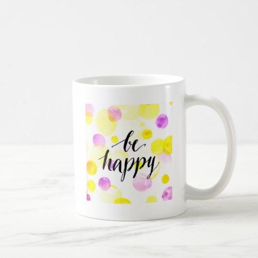 Seien Sie glückliche 2 Kaffeetasse (Rechts)