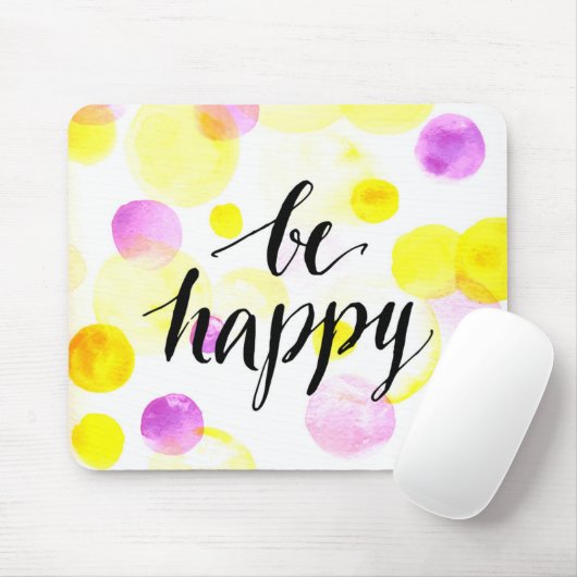 Seien Sie glückliche 2 Mousepad (Mit Mouse)