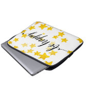 Seien Sie glückliche 3 Laptopschutzhülle (Vorne Knopf)