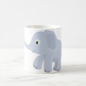 Seien Sie glückliche kleine Elefant-Tasse Kaffeetasse (Mittel)