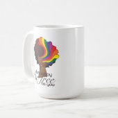 Seien Sie glückliche Tasse (Vorderseite Links)