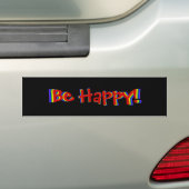 Seien Sie glücklicher Regenbogen-Autoaufkleber Autoaufkleber (Auf Auto)