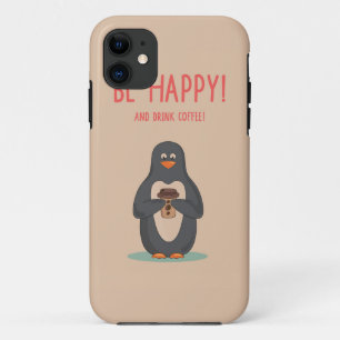 Seien Sie glücklicher und Getränk-Kaffee Case-Mate iPhone Hülle