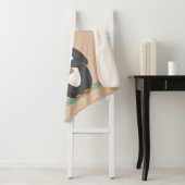 Seien Sie glücklicher und Getränk-Kaffee Sherpadecke (Beispiel)