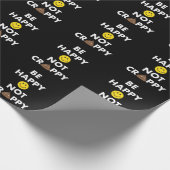 Seien Sie glückliches nicht Crappy Packpapier (Ecke)