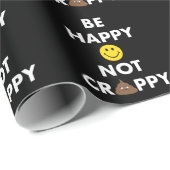 Seien Sie glückliches nicht Crappy Packpapier (Rolleneckpunkt)