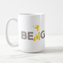 Seien Sie golden (golden retriever) Kaffeetasse
