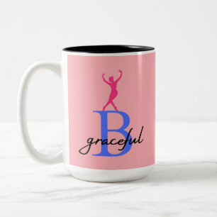 Seien Sie grässlich wie eine Ballerina Zweifarbige Tasse
