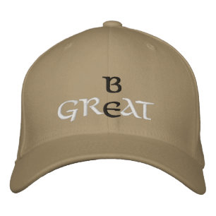 Seien Sie groß bestickte Cap Baseballkappe