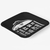 Seien Sie großartig in der Tat Shakespeare dieses Pappteller (Gewinkelt)