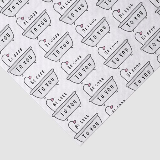 Seien Sie gut mit dem Papiertuch Seidenpapier (Ausschnitt)