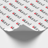 Seien Sie - Güteangelegenheiten nett Geschenkpapier (Ecke)