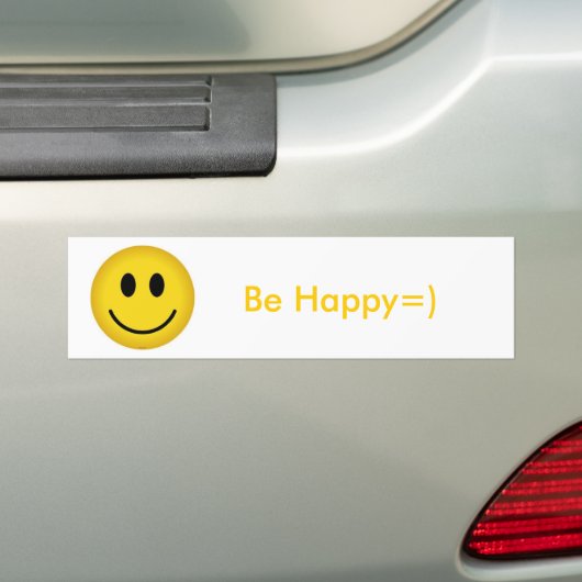 Seien Sie Happy=) Autoaufkleber (Auf Auto)