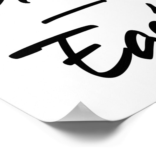 Seien Sie hervorragend miteinander Poster (Ecke)