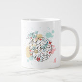 Seien Sie heute fantastisch Jumbo-Tasse (Rechts)