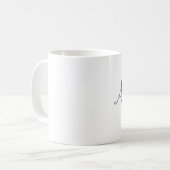 Seien Sie heute fantastisch Kaffeetasse (Vorderseite Links)