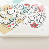 Seien Sie heute fantastisch Sherpadecke (3/4)