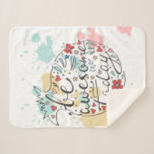 Seien Sie heute fantastisch Sherpadecke (Vorderseite (Horizontal))