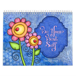 Seien Sie Ihr bester selbst-positiver Gedankenkale Kalender