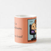 Seien Sie Ihr eigener Chef! Kaffeetasse (Mittel)