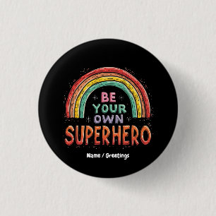 Seien Sie Ihr eigener Superheld mit Inspiration un Button