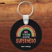 Seien Sie Ihr eigener Superheld mit Inspiration un Schlüsselanhänger (Vorderseite)