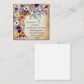 Seien Sie Ihr Führer, Herbst-Blumenmix Mitteilungskarte (Vorne/Hinten)